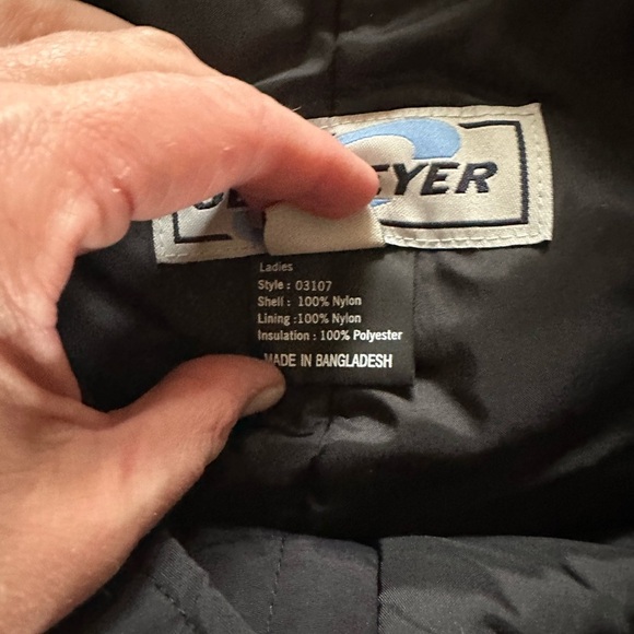 Obermeyer Ladies Black Snow Pants - Picture 3 of 5